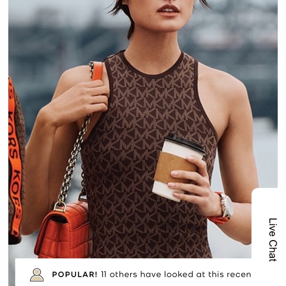 AUTHENTIC MICHAEL MICHAEL KORS
Logo Jacquard Tank Dress - Picture 3 of 4